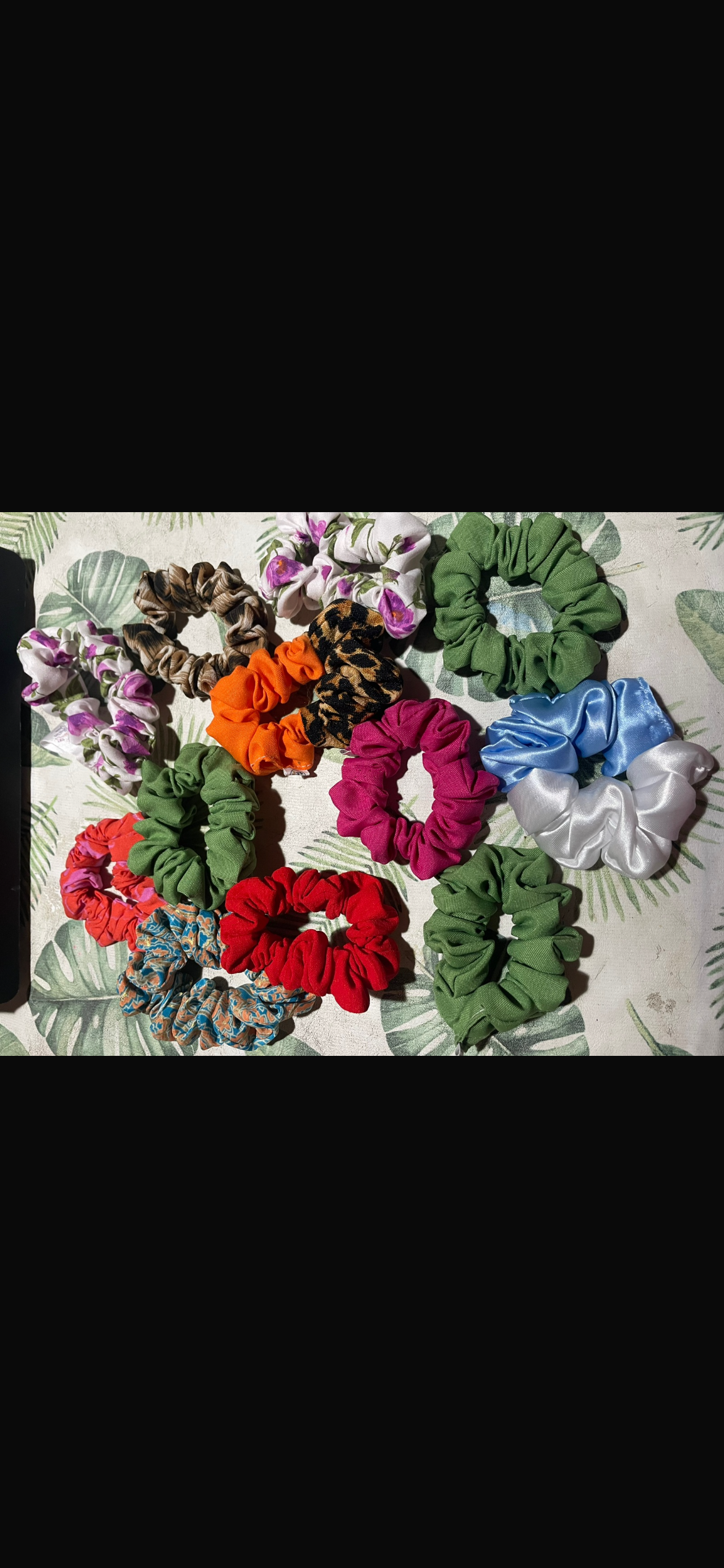Scrunchies para el pelo