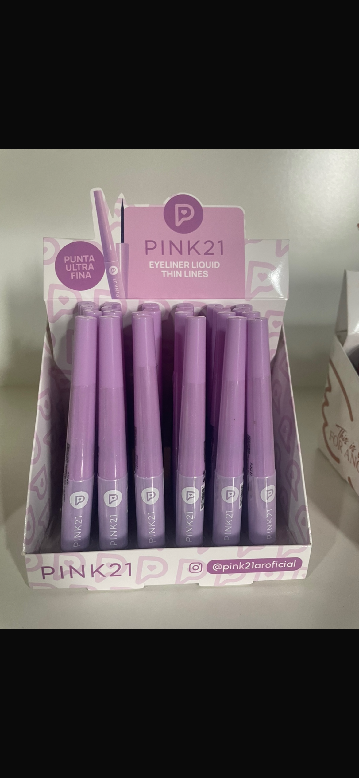 Delineador Liquido Pink 21