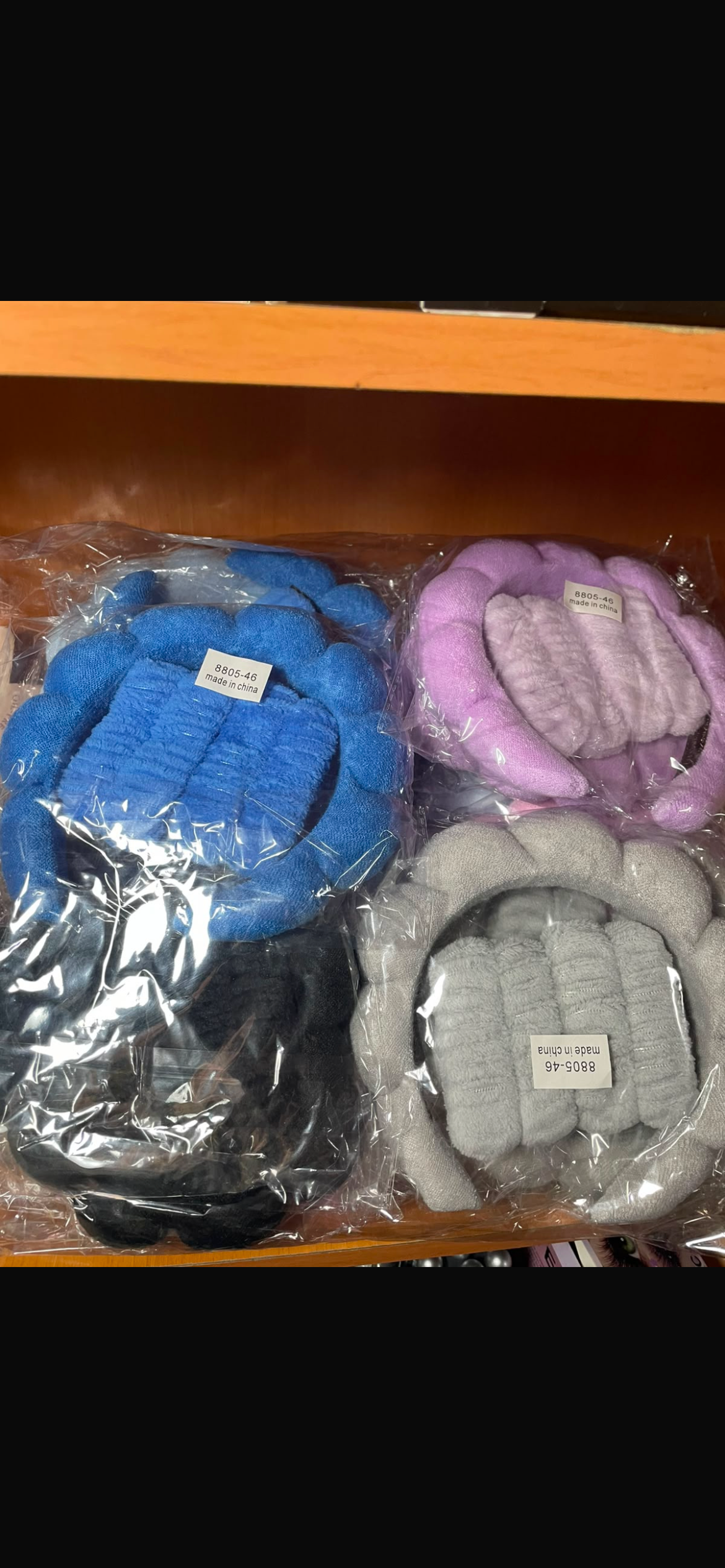 Set de Vincha Nube y Muñequera para Skincare