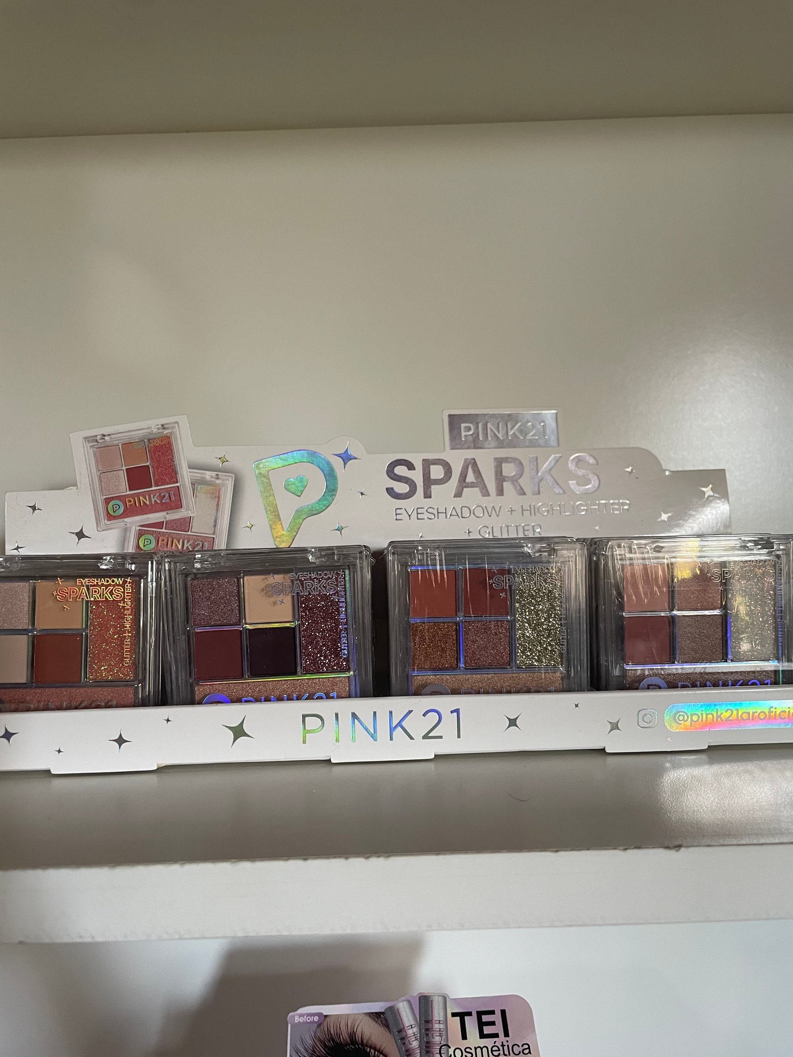 Paleta de Sombra Pink 21 Sparks
